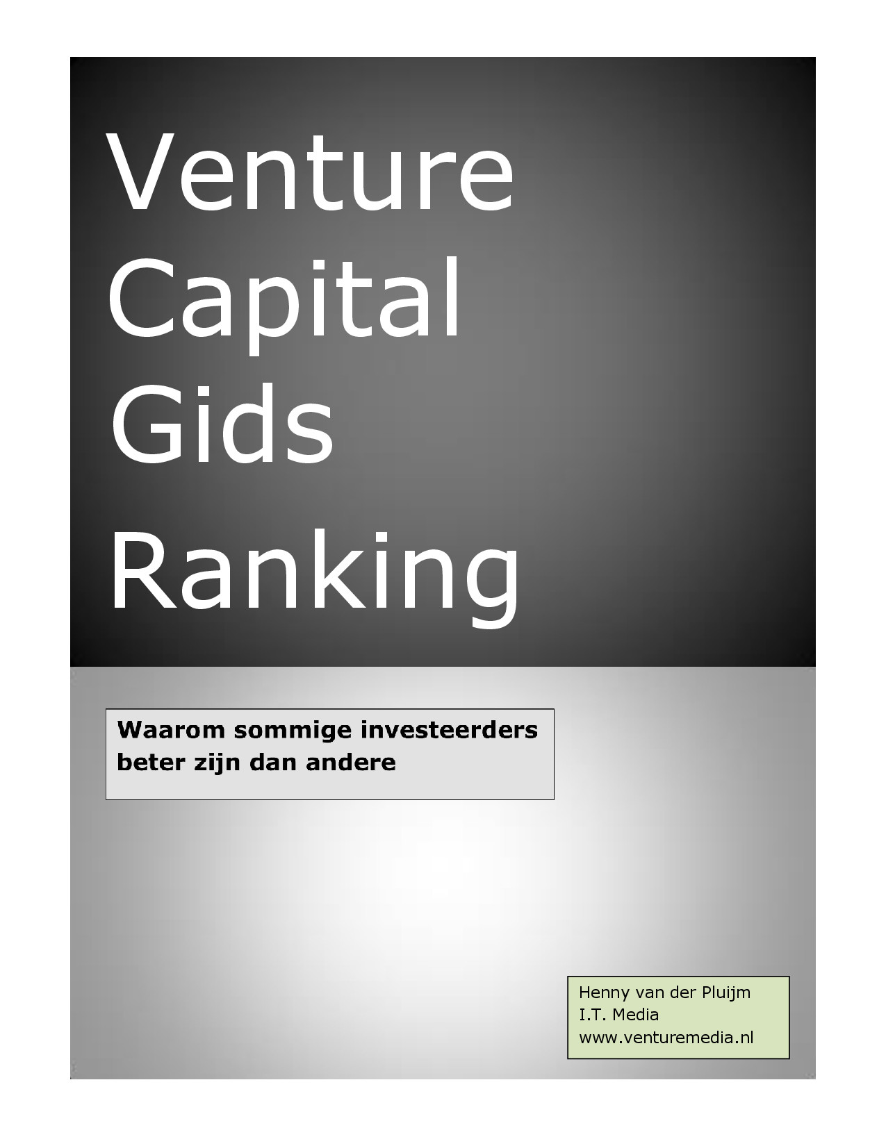 Venture Capital Ranking